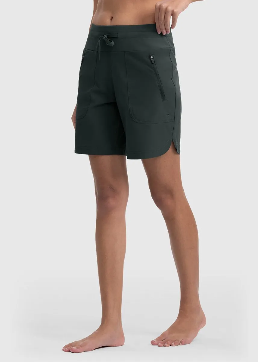 Women's 7" Quick Dry Swim Board Shorts