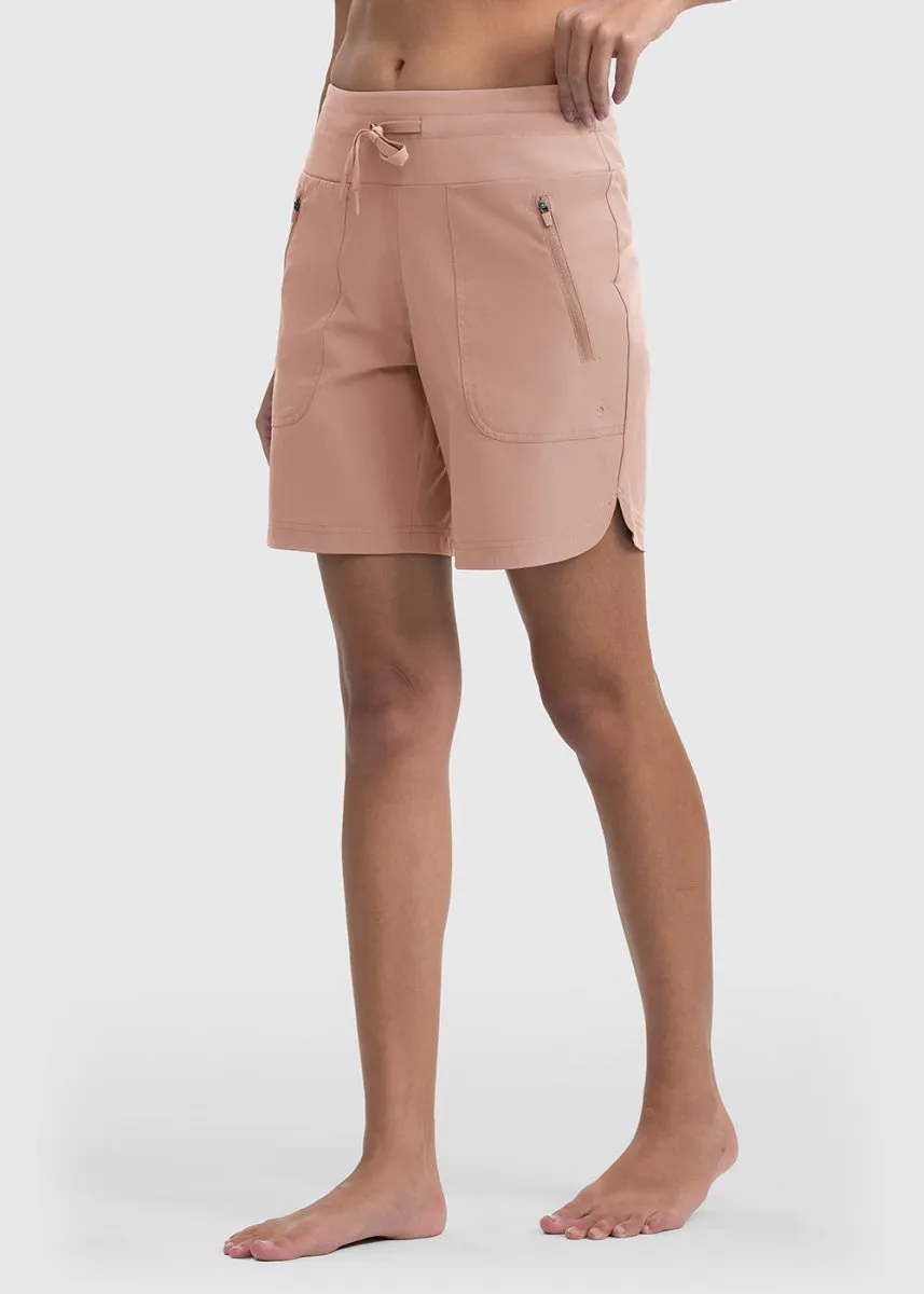 Women's 7" Quick Dry Swim Board Shorts