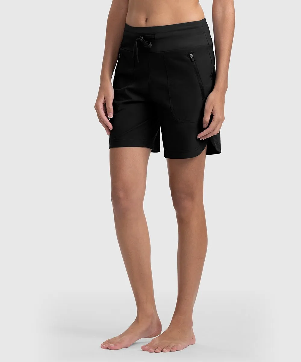 Women's 7" Quick Dry Swim Board Shorts