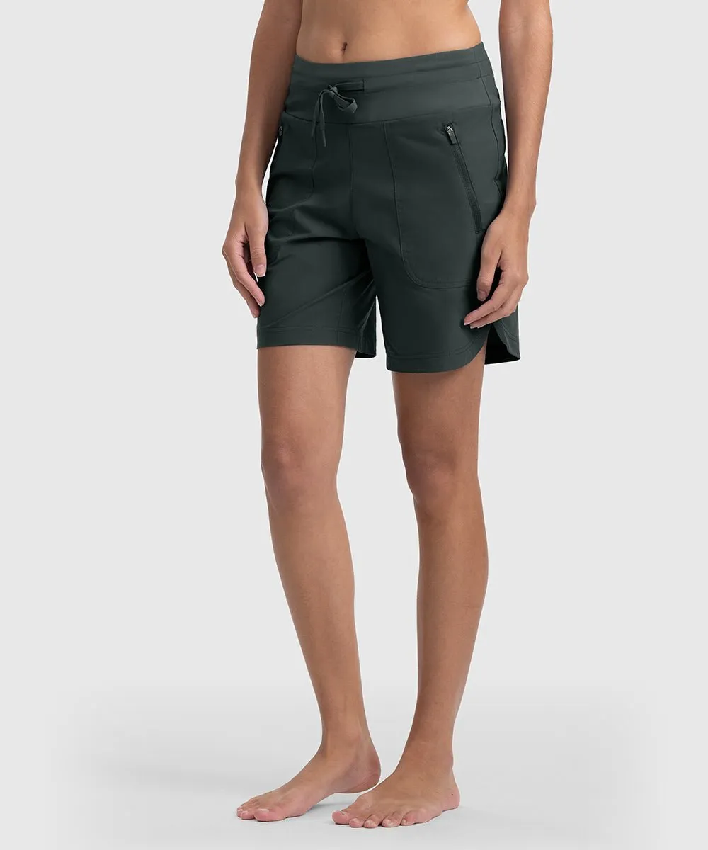 Women's 7" Quick Dry Swim Board Shorts