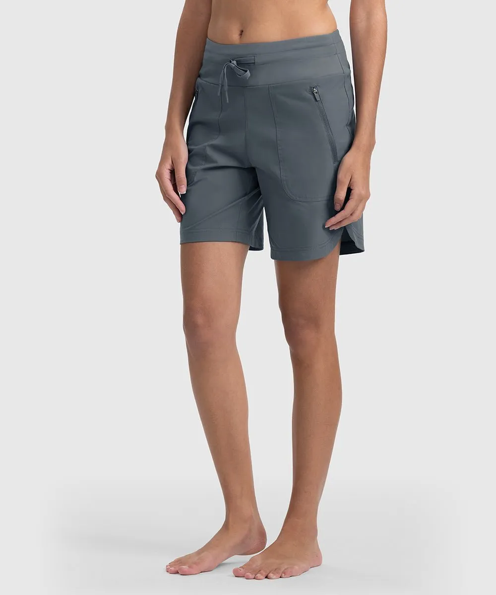 Women's 7" Quick Dry Swim Board Shorts