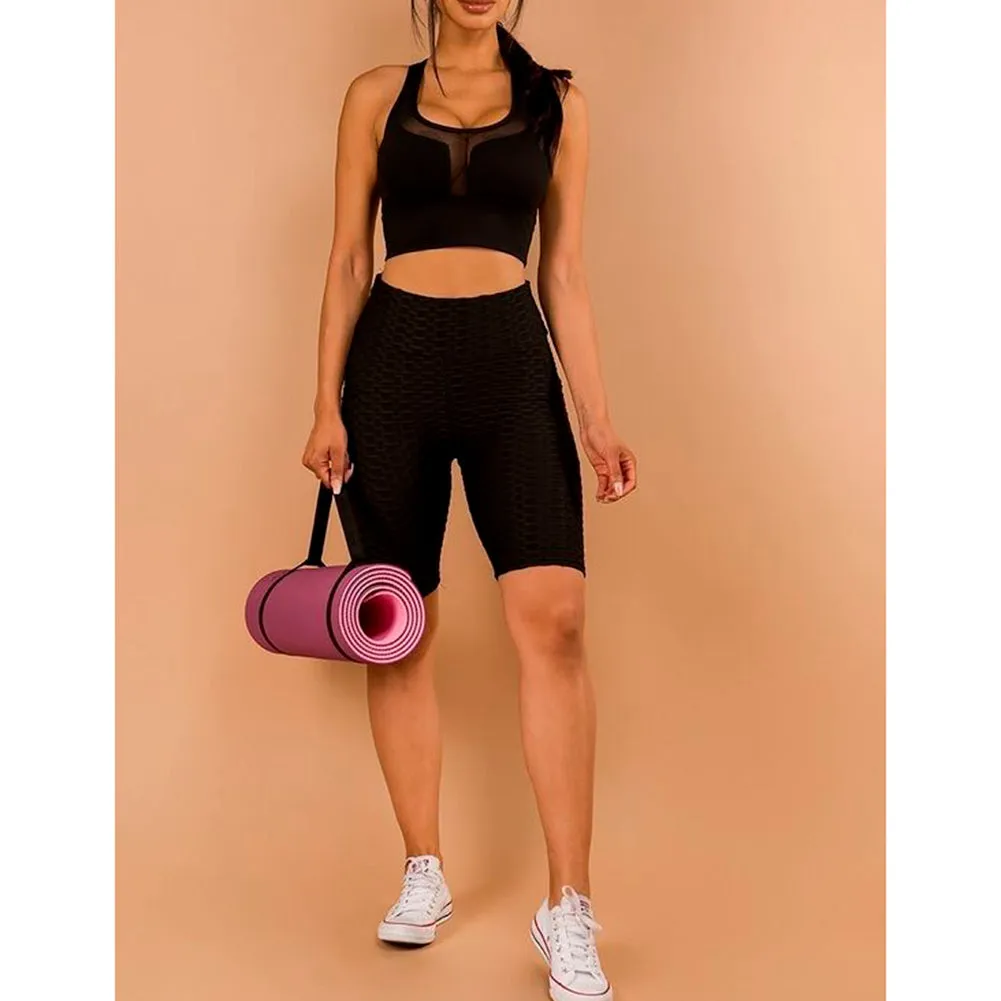 Women's Brazilian Biker Shorts Activewear Fitness Running Stretch Shorts