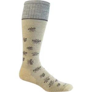 Women's Sockwell Busy Bee Knee High Socks 15-20 mmHg Barley