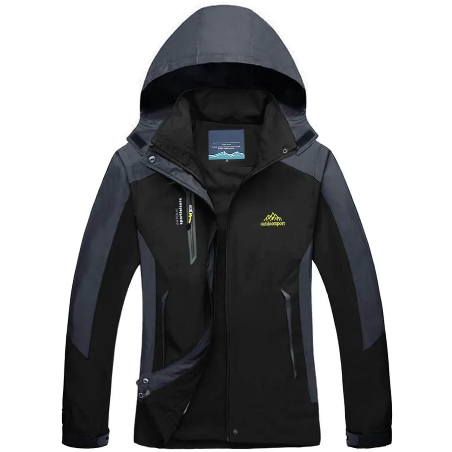 Women's Water-Resistant Rain Jacket 02