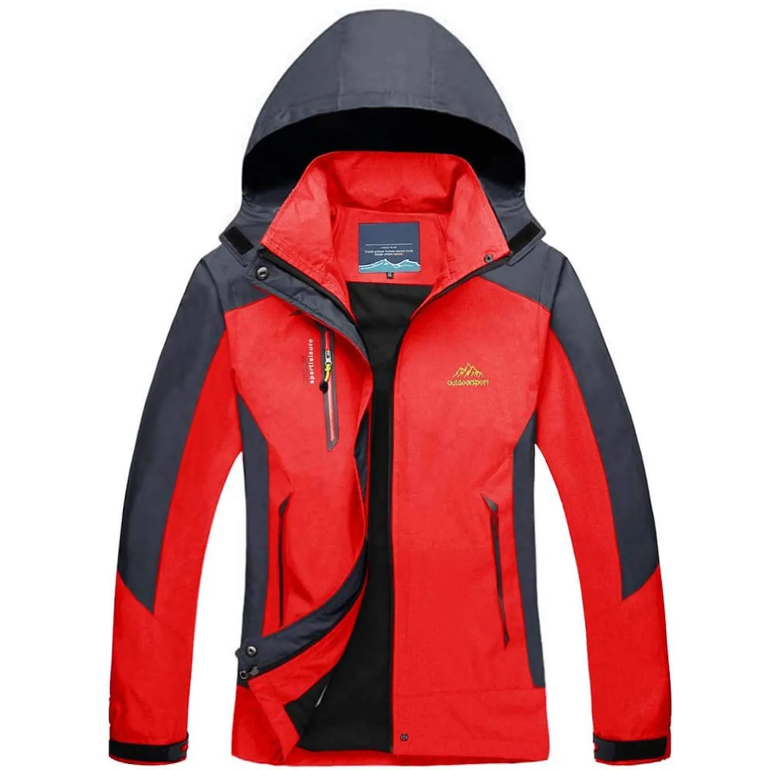 Women's Water-Resistant Rain Jacket 02