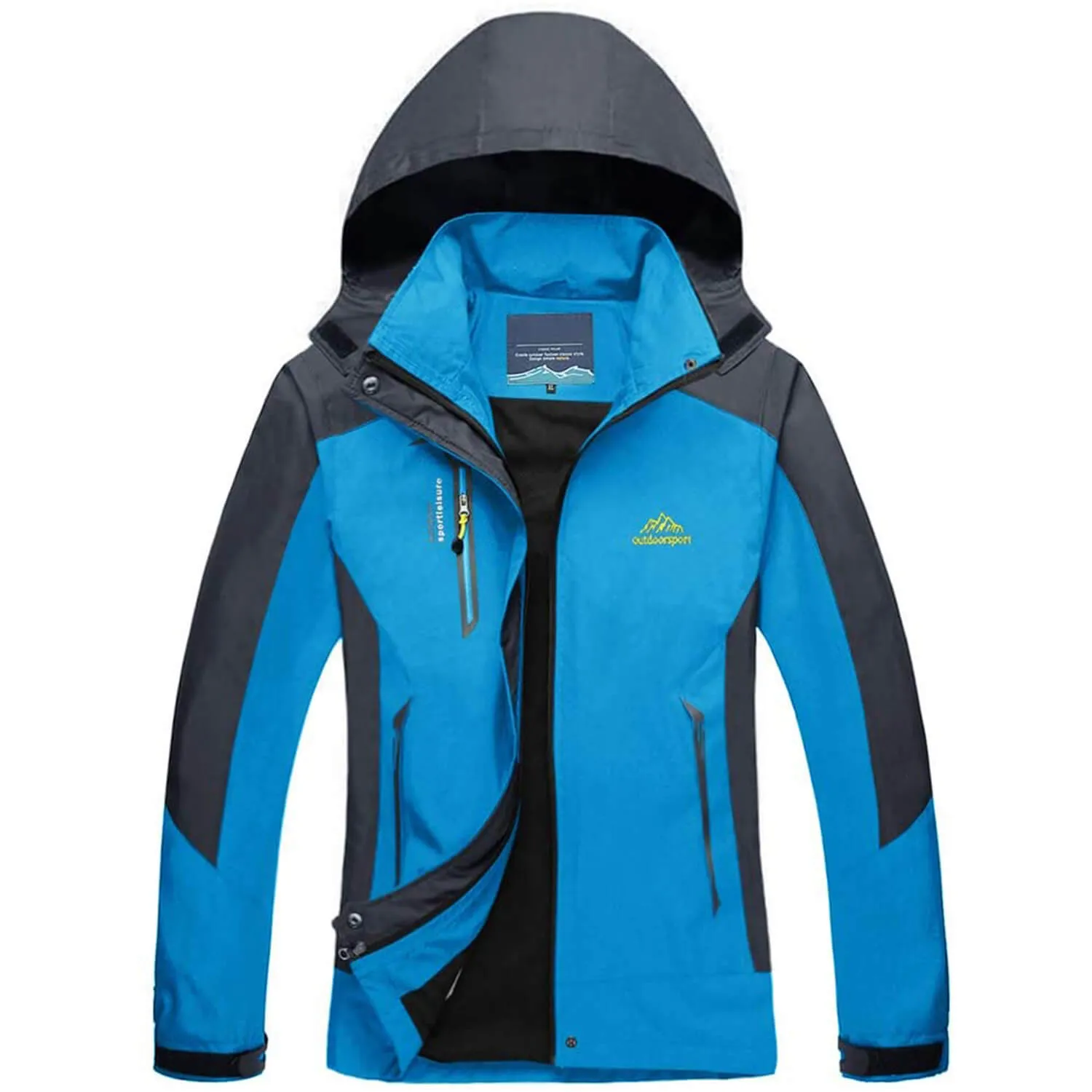 Women's Water-Resistant Rain Jacket 02