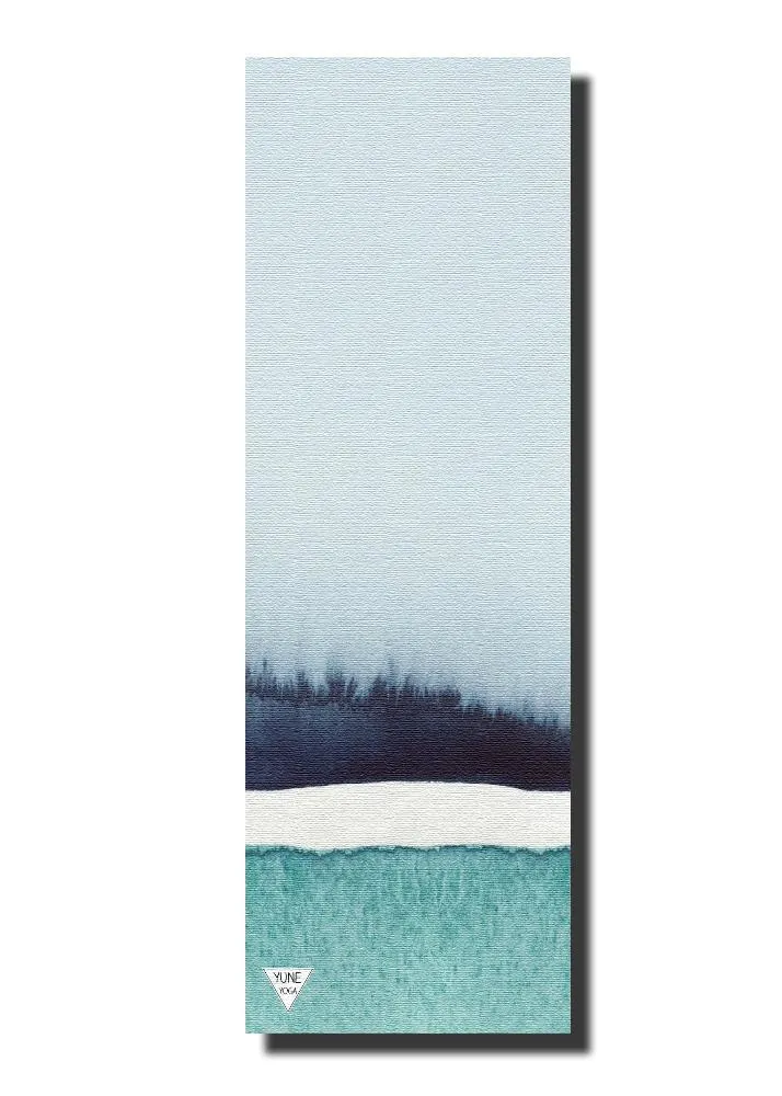 Yoga Mat | 6mm Thick | Blue | Non-Slip | Eco Friendly | Yune Yoga | Zeus