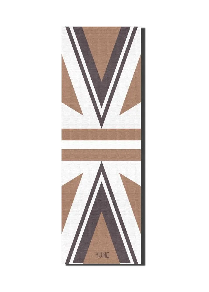 Yoga Mat | 6mm Thick | Brown | Non-Slip | Eco Friendly | Yune Yoga | Capricorn