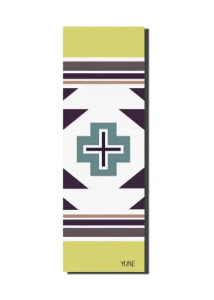 Yoga Mat | 6mm Thick | Green | Non-Slip | Eco Friendly | Yune Yoga | Gemini