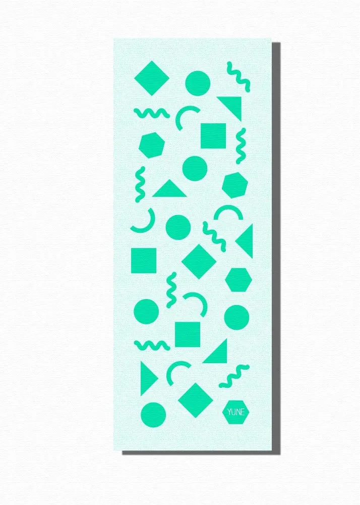 Yoga Mat | 6mm Thick | Green | Non-Slip | Eco Friendly | Yune Yoga | Oberon